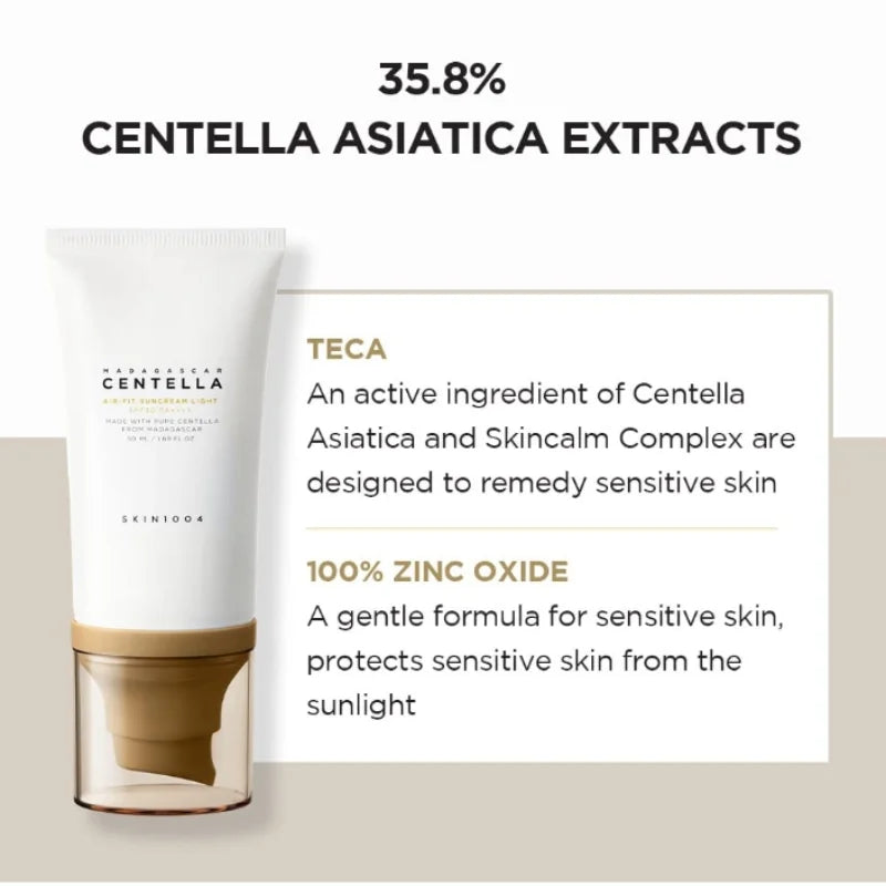 Centella Skincare Whitening Cream Cleansing Oil Travel Kit