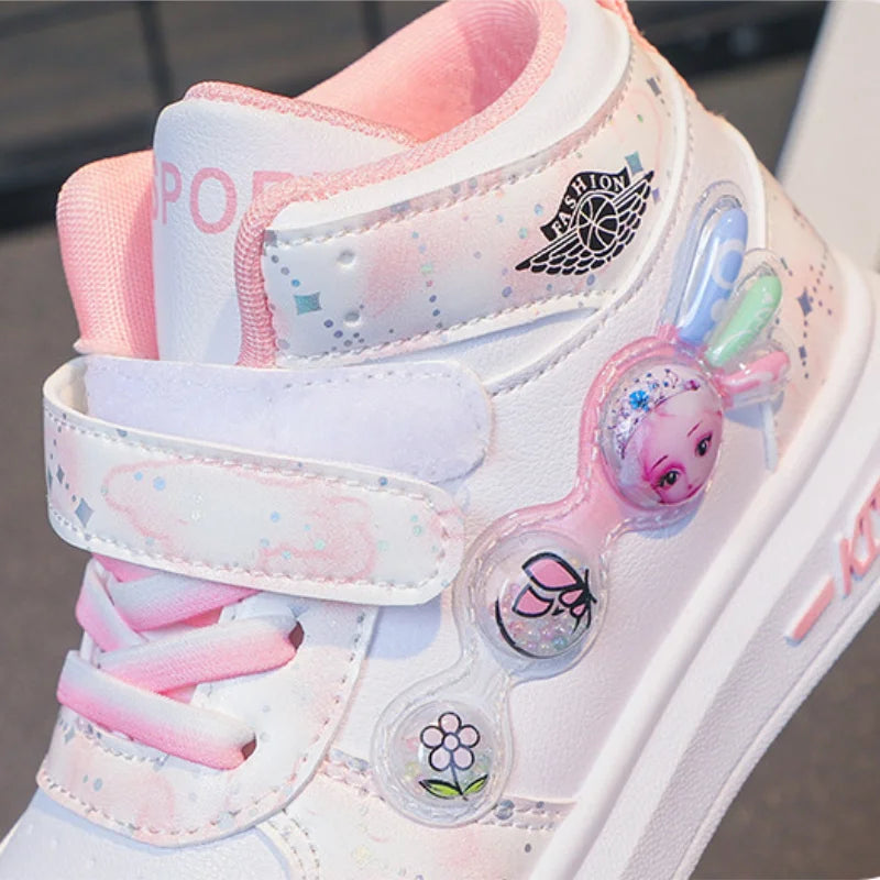 Girls’ Casual Elsa Princess Shoes – Stylish and Comfortable Footwear