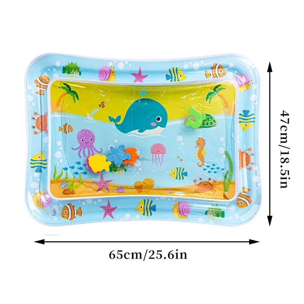 Baby PVC Water Inflatable Play Mat Cushion
