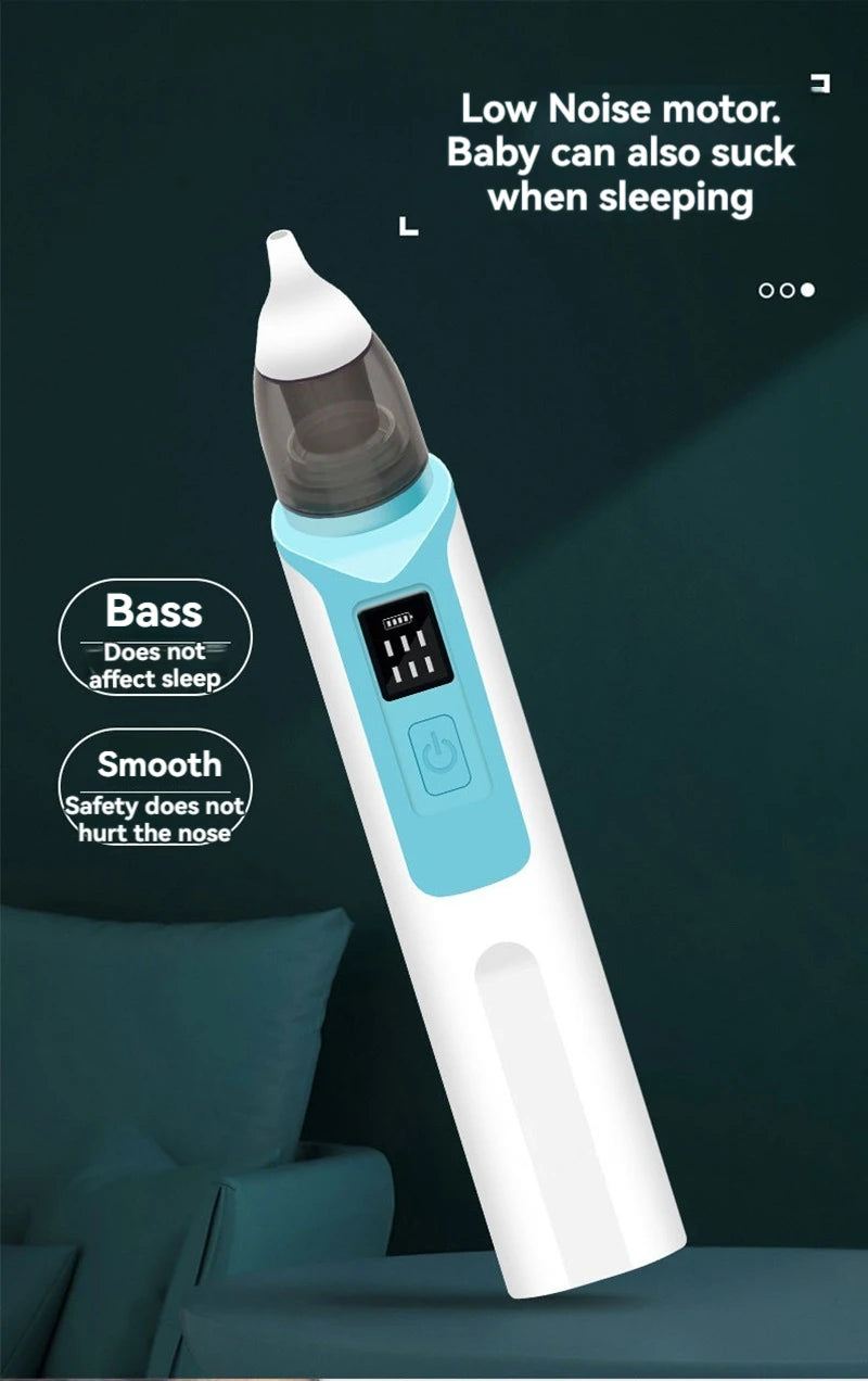 New Pattern Baby Electric Nasal Aspirator for Newborn Charging Version Suction Tool to Prevent Nasal Congestion