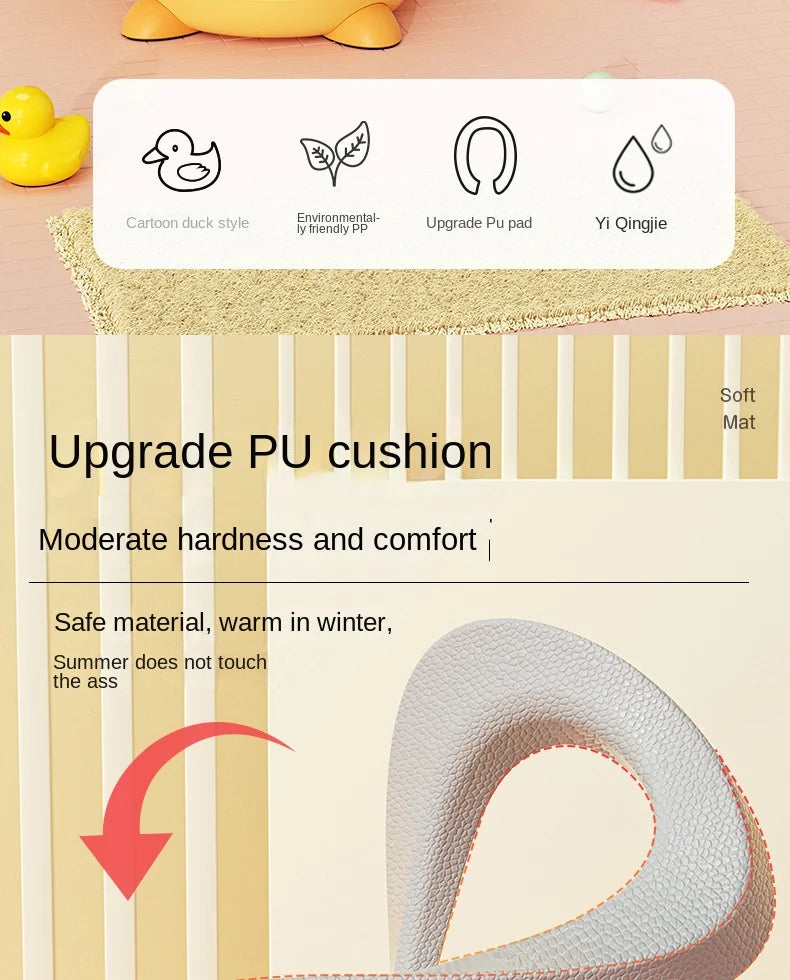 Cartoon Duck Potty Training Seat