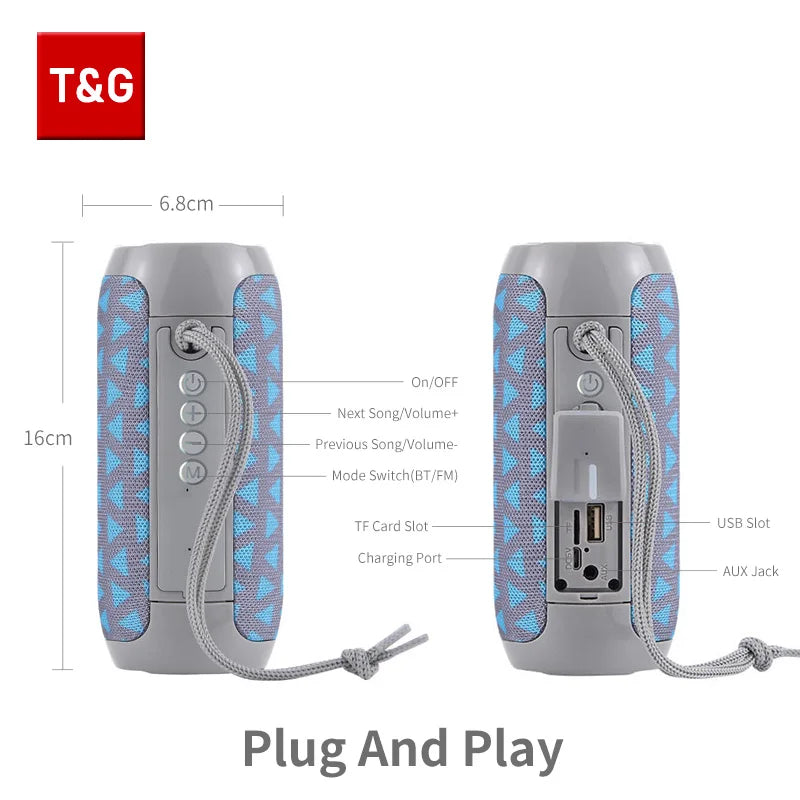 Waterproof Portable Bluetooth Speaker Sound Box