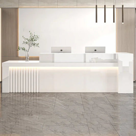 Clothing Store Counter Motion Desk Bellezza Reception Tables Folding Wall Table Desks Cash Register Design Atril Office Hallway