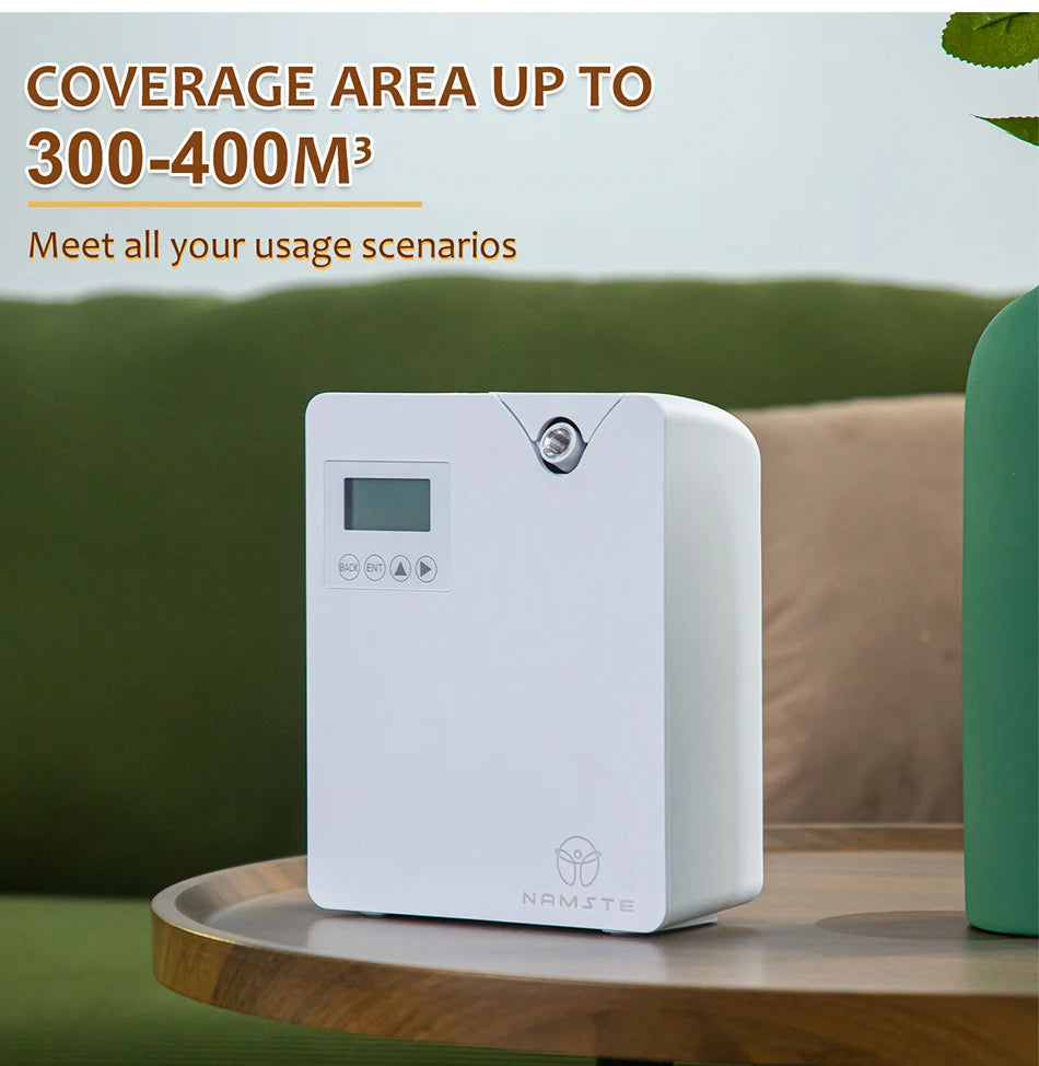 NAMSTE Scent Air Machine Home Essential Oil Diffuser With Smart Technology Bluetooth WiFi Aromatherapy Air Fresheners Sprayer