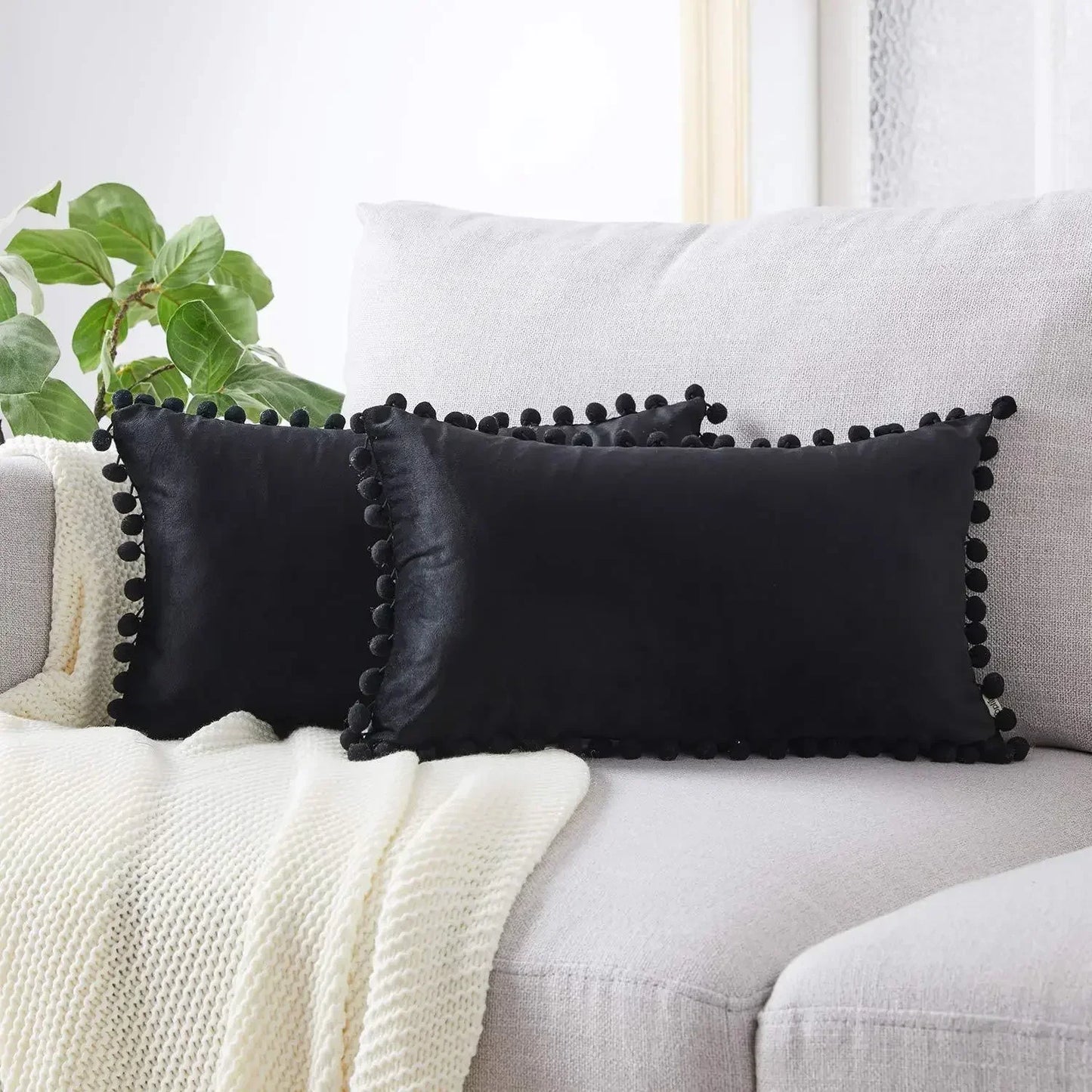 Soft Velvet Cushion Cover
