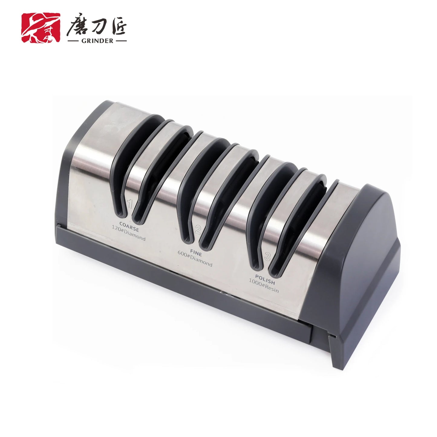 TG2403 Electric Knife Sharpener 15-Degree Bevel Grinding Kitchen Knife Specialized Features sharpening and polishing functions