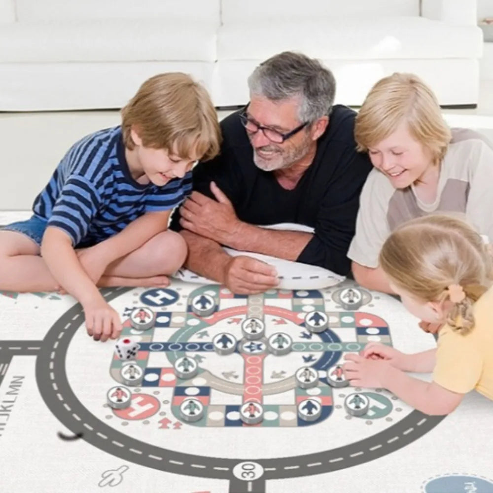 Extra-large Baby Play Mat Non-toxic and Waterproof Suitable for Both Indoor and Outdoor Use Newborn Crawling Mat