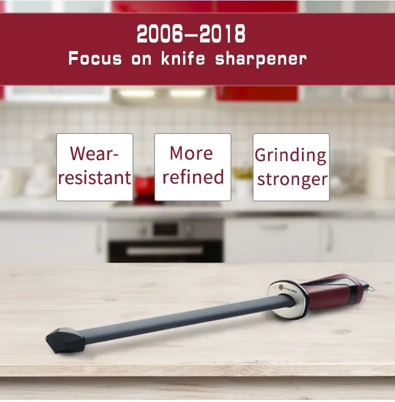 V-SAN Professional Kitchen Knife Sharpener Rod With Comfortable Handle Ceramic high-performance sharpening tool -TV1703 musats