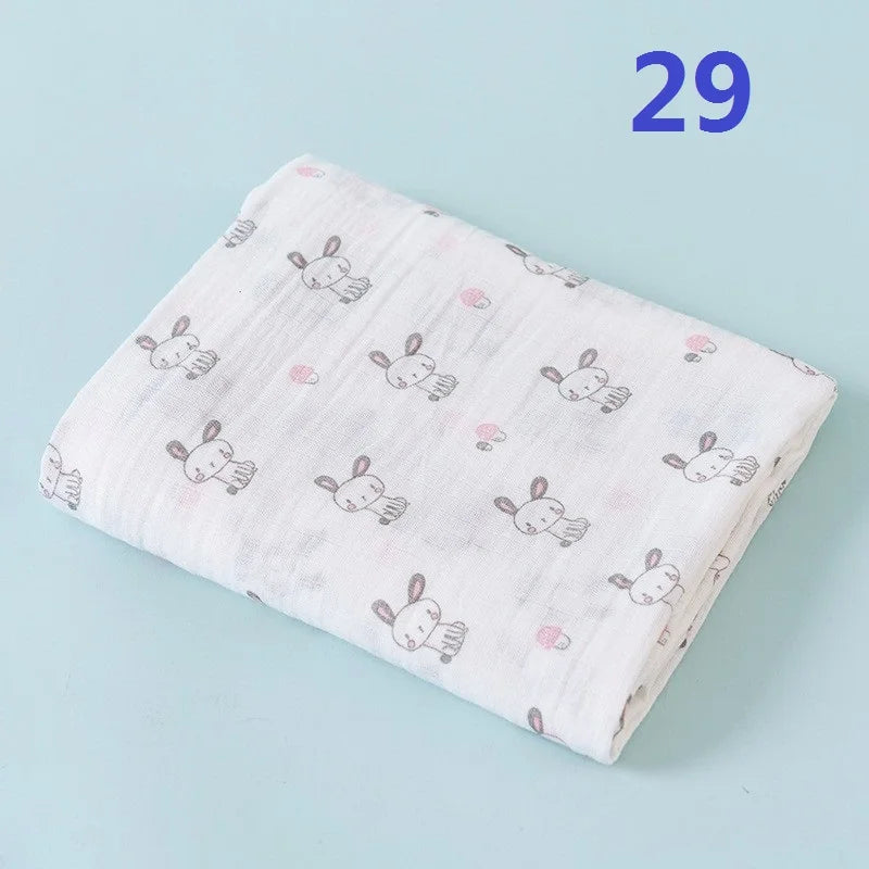 29 Super Soft Cotton Muslin Baby Swaddle Blanket Designs