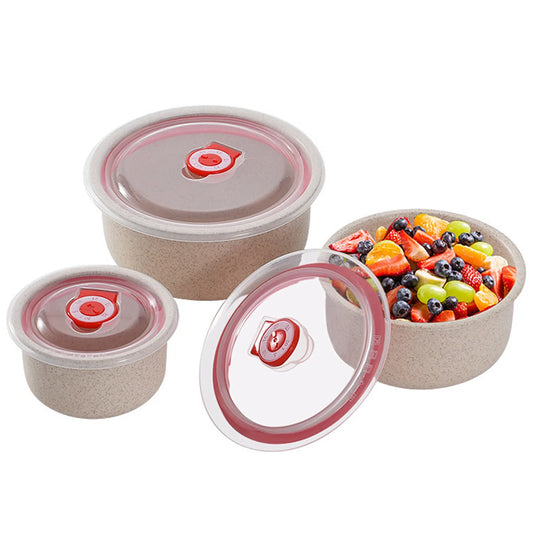 3pcs Lunch Box set Food Storage Containers with Lids Microwave Storage Containers for Storing Fruits Vegetables