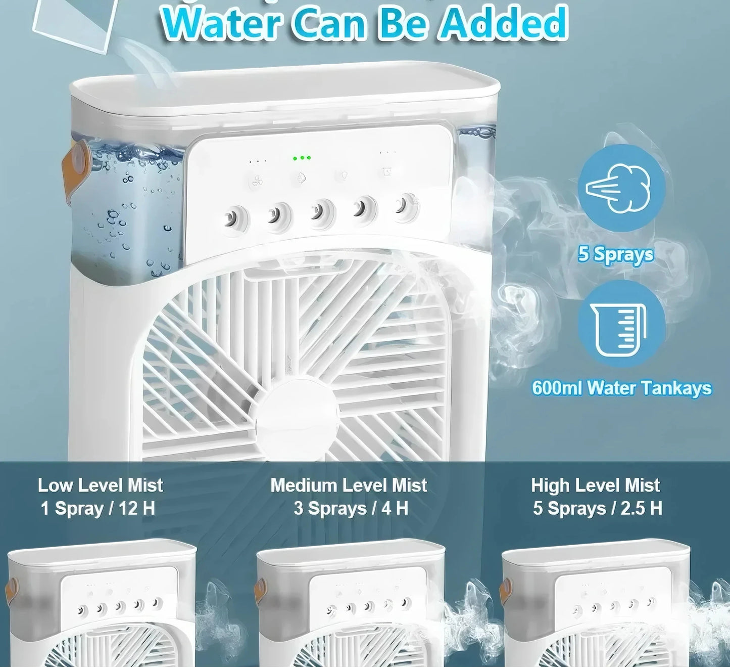 3 In1 Fan AIr Conditioner