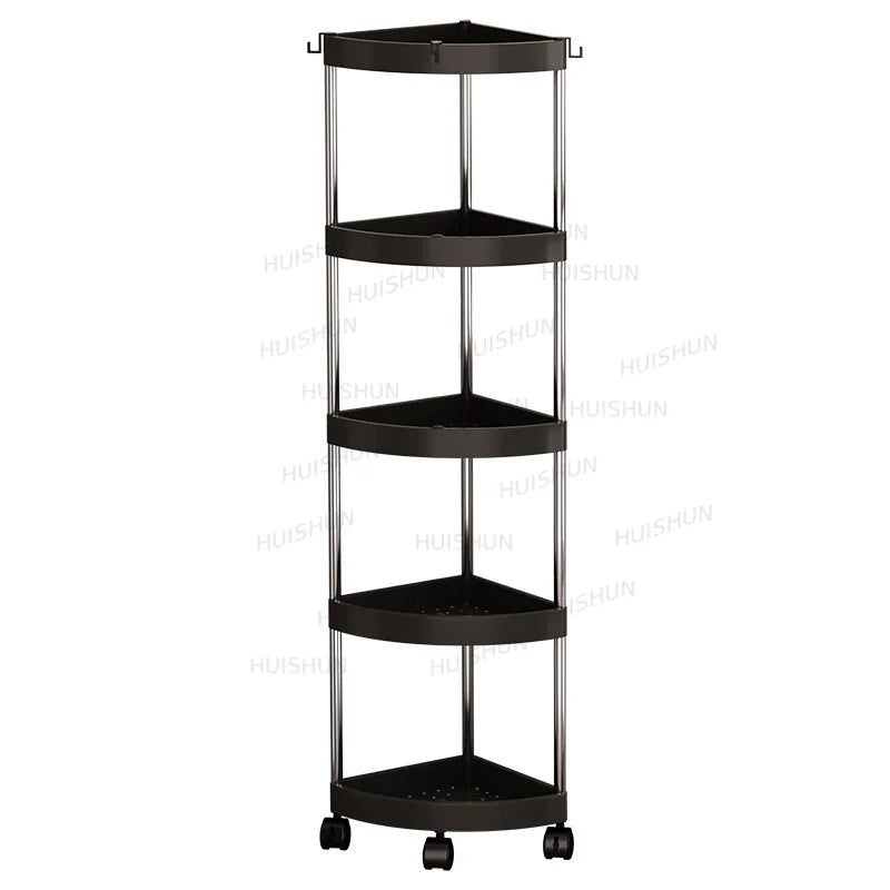 Kitchen storage rack Multifunctional storage rack Supplies Seasonings Corner artifact Corner general merchandise Daily Daquan