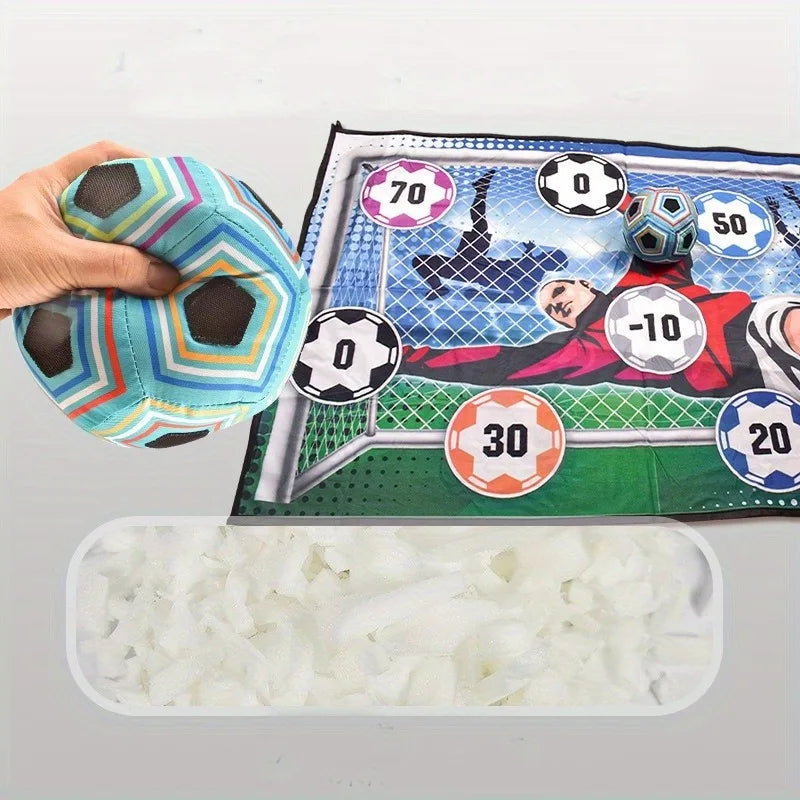 Soccer Game Mat With Adhesive Balls Soccer Toys Football Table Gift Children Football Training Carpet Kids Football Game Gifts