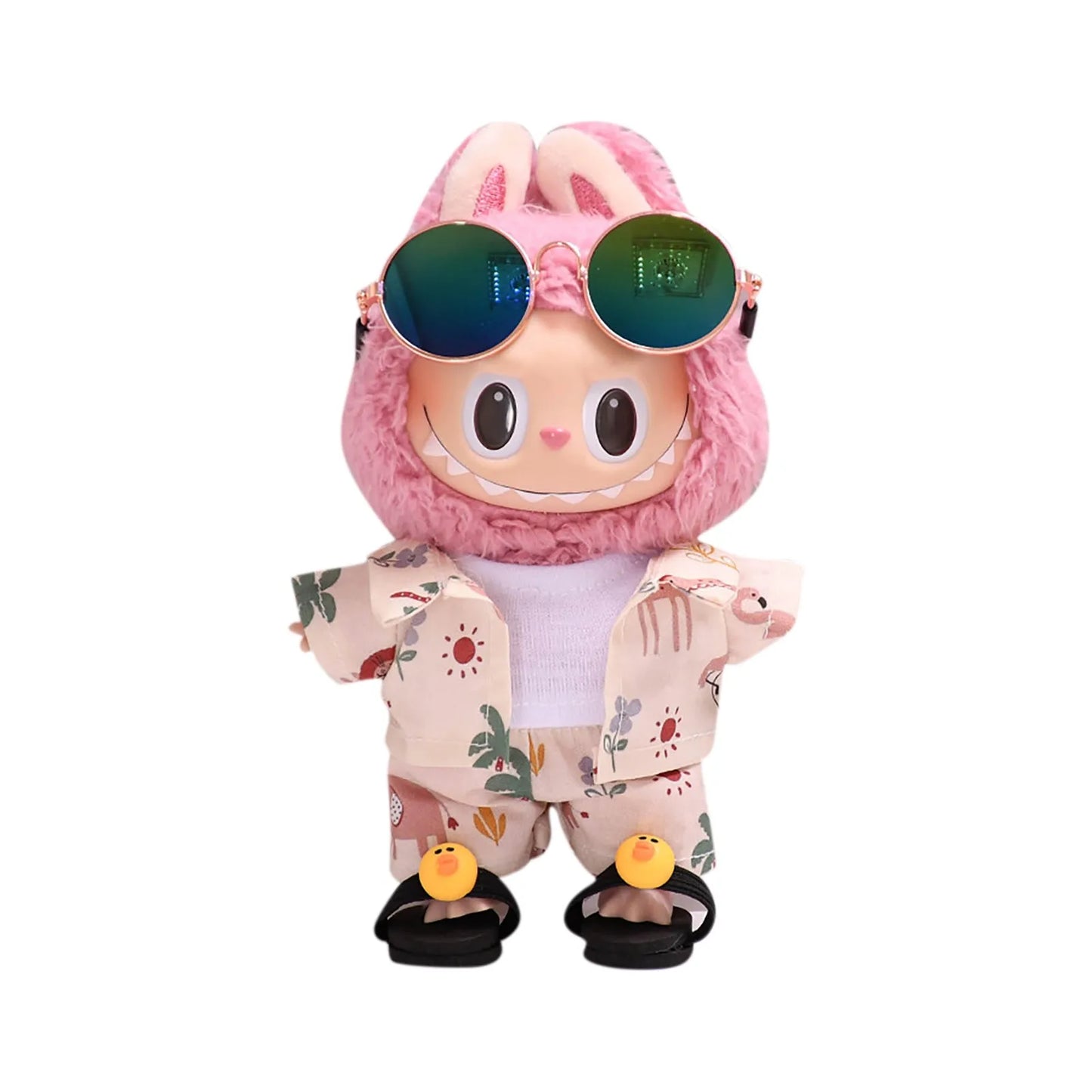 22 Styles 17cm Cute Set Labubu Doll Clothes Outfit Accessories Doll Clothing Kid Toy Girl Gift