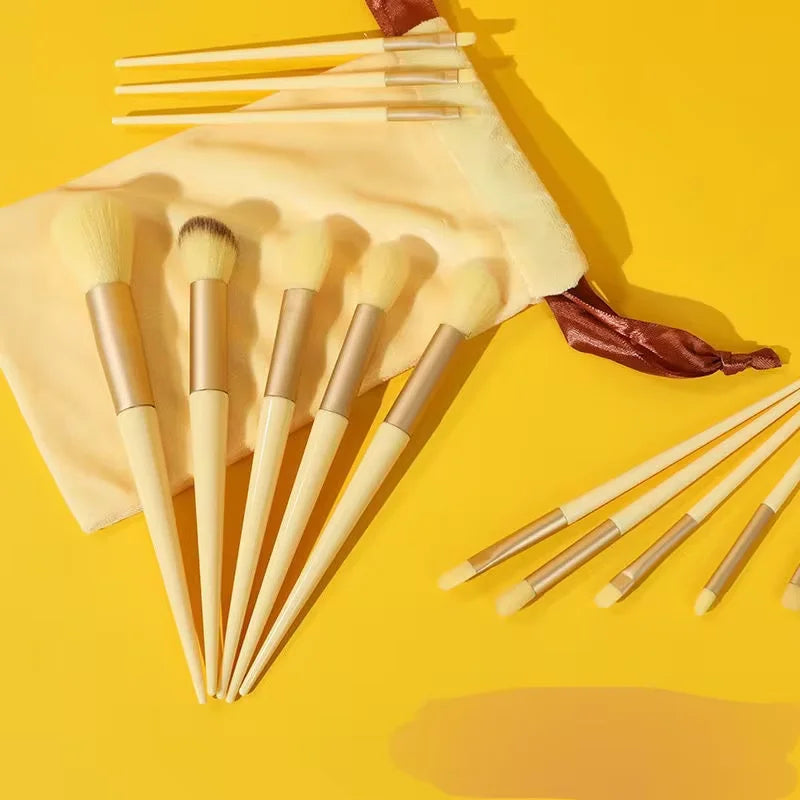 13pcs Makeup Brush Colour Set