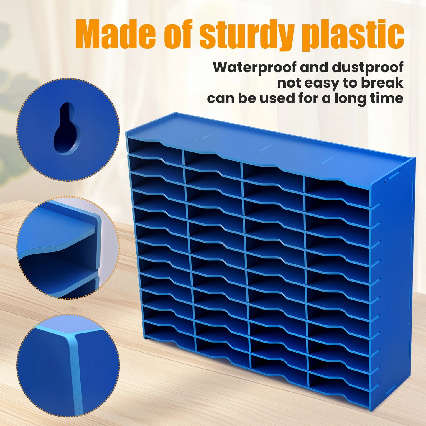 12/24/36/48 Slots Ink Pad Holder and Stamp Pad Storage Organizer Ink Pads Diamond Painting Tray Rack Crafts Painting Tray Rack
