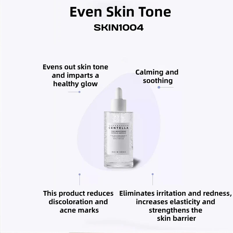 Korean Centella Brightening Face Moisturising Cream and Makeup Cleaning Oil Skincare Products Set