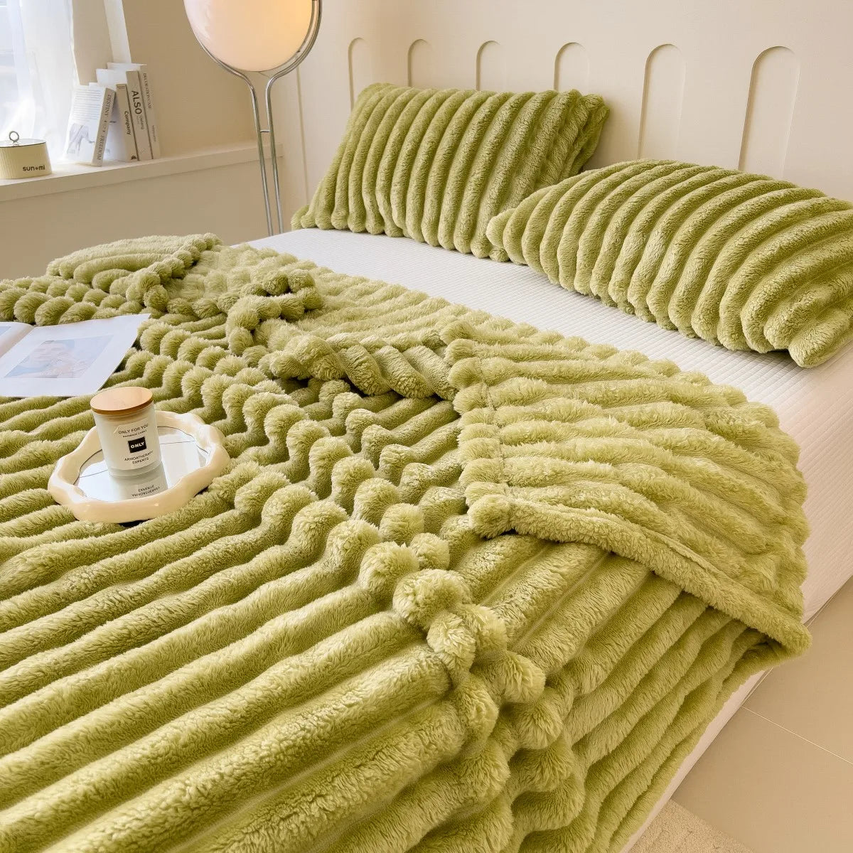 Striped Multi-functional Blanket