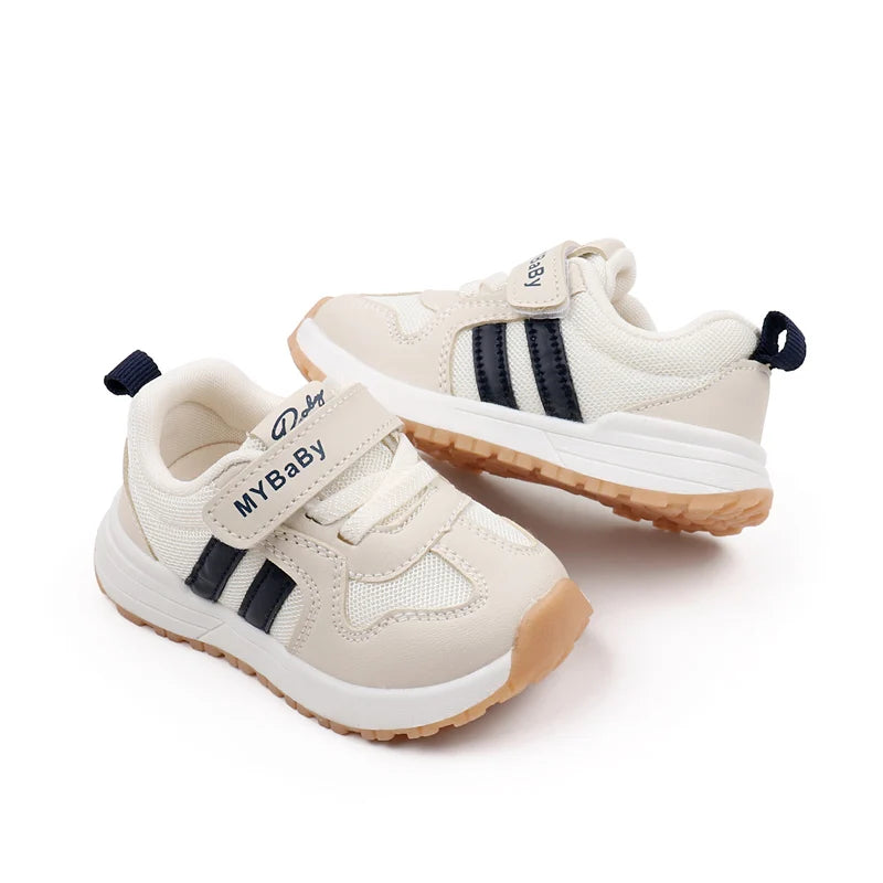 Baby Sneaker Spring and Autumn High Quality Rubber Sole Toddler Sport Shoes for Kids Outdoor Play Prewalking 2024 Fashion BM07