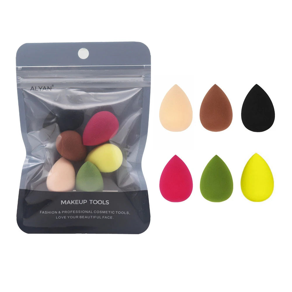 6pcs Mini Makeup Sponges