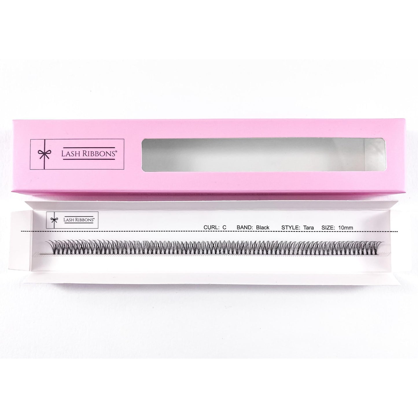 'C' Curl Black Lash Ribbons® Starter Kit (With Ultimate Bond)