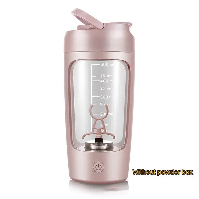 Electric Protein Shaker Bottle Portable USB Blender Cup for Gym, Fitness, and Supplements