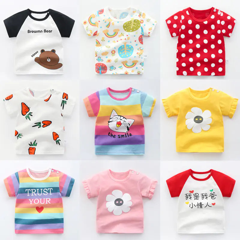 Soft Cotton Kids' T-Shirts – Sizes for Babies & Toddlers