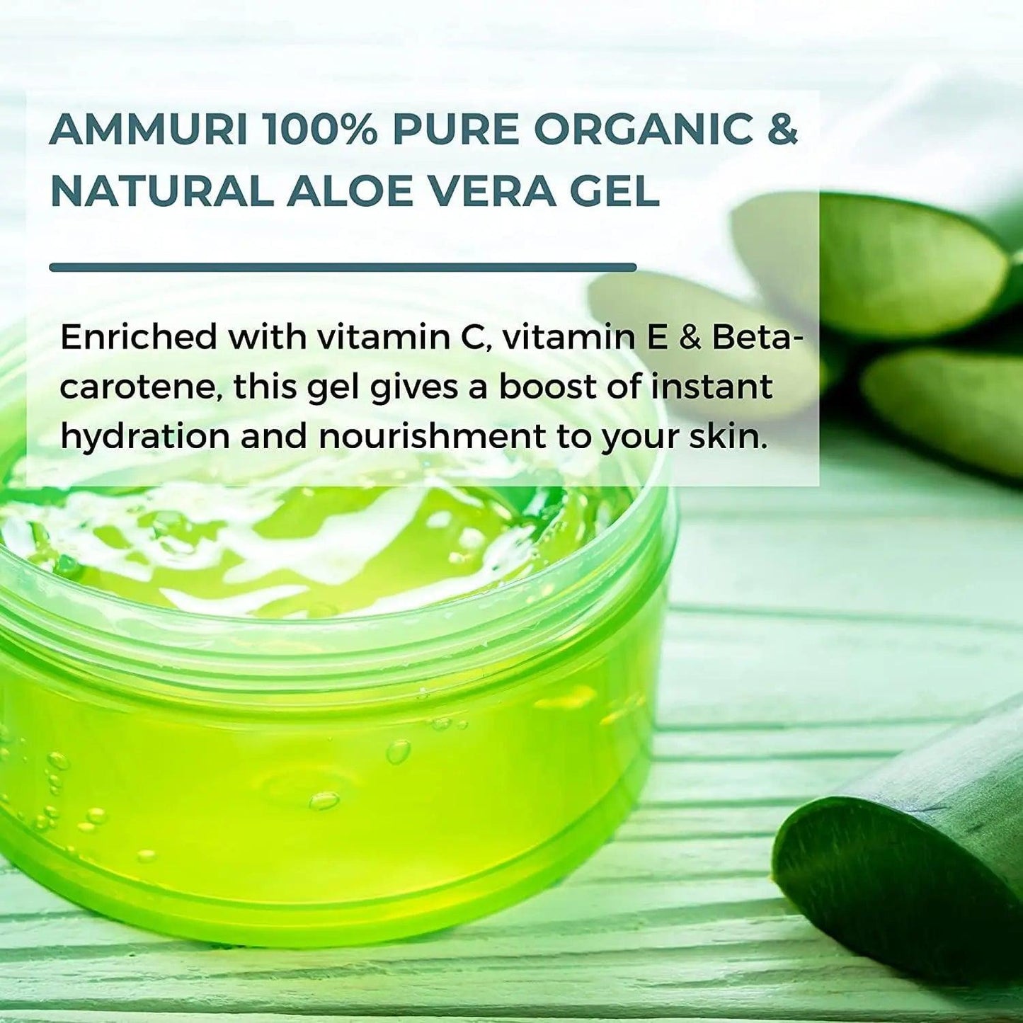 Ammuri Organic Aloe Vera Gel for Psoriasis - 300g