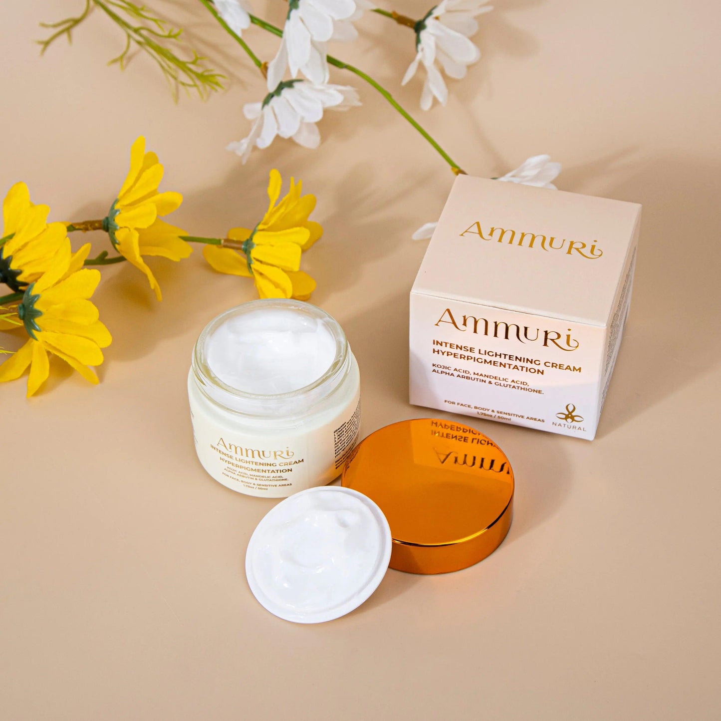 Ammuri Intense Skin Lightening Cream for Freckle Removal