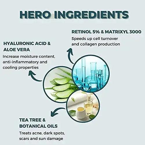 Ammuri Retinol Serum 5% with Ultimate Apple Stem Cell – Retinol Serum 5 Benefits