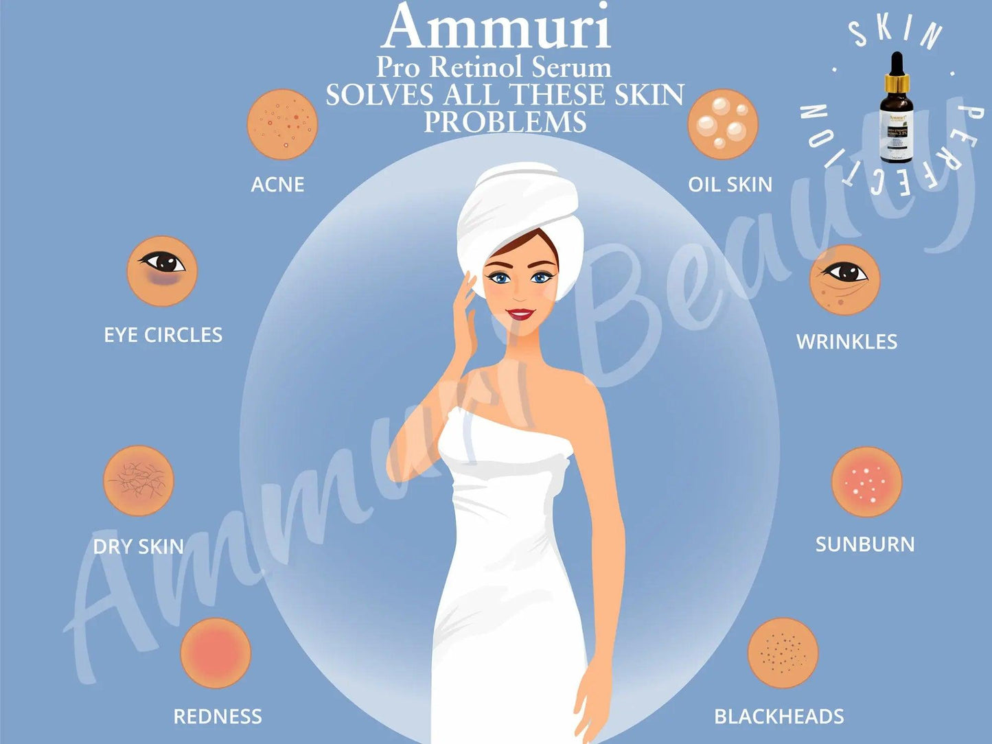 Ammuri Retinol Serum for Wrinkles - Age-Defying Formula