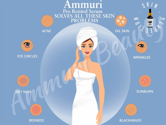 Ammuri Retinol Serum for Wrinkles - Age-Defying Formula