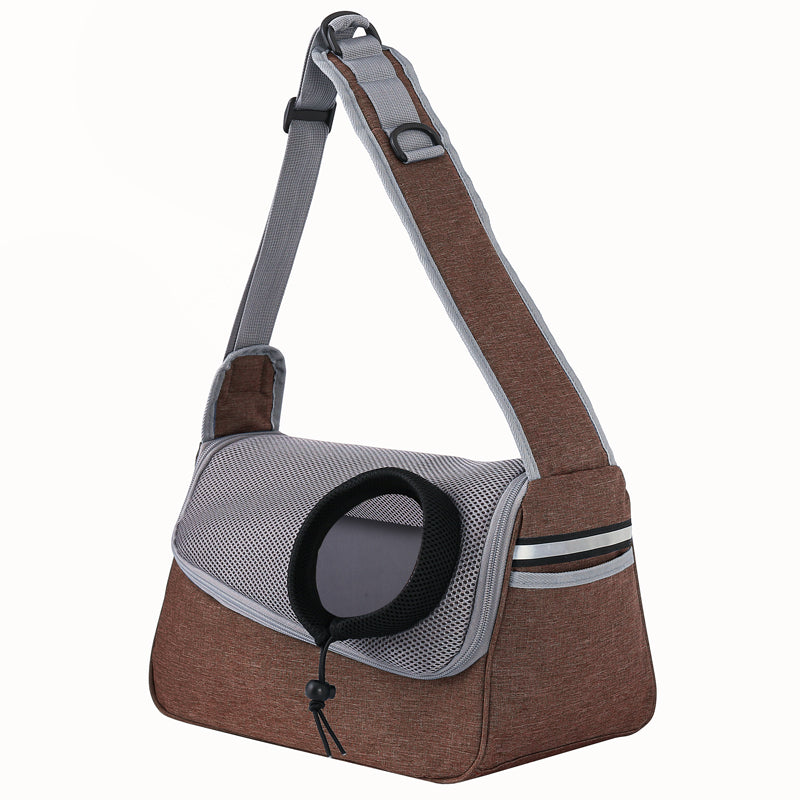 Out and About Comfortably Travel Shoulder Pet Carrier
