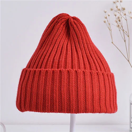 Baby & Toddler Ribbed Knit Beanie Hat, Soft Winter Cap for Boys & Girls (6M–4Y)