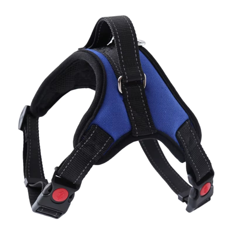 Small Medium Large Dog Harness Nylon Reflective Collar Vest Harnesses for Dogs Training Husky Alaskan Bulldog Breast-Band Belt