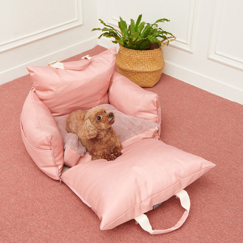 Puffy Car Travel Dog carrier bag