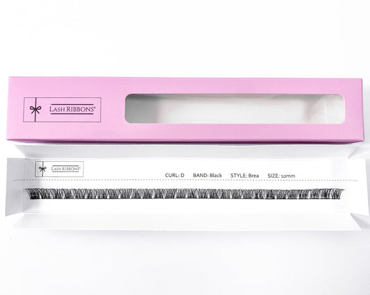 'C' Curl Black Lash Ribbons® Starter Kit (With Ultimate Bond)