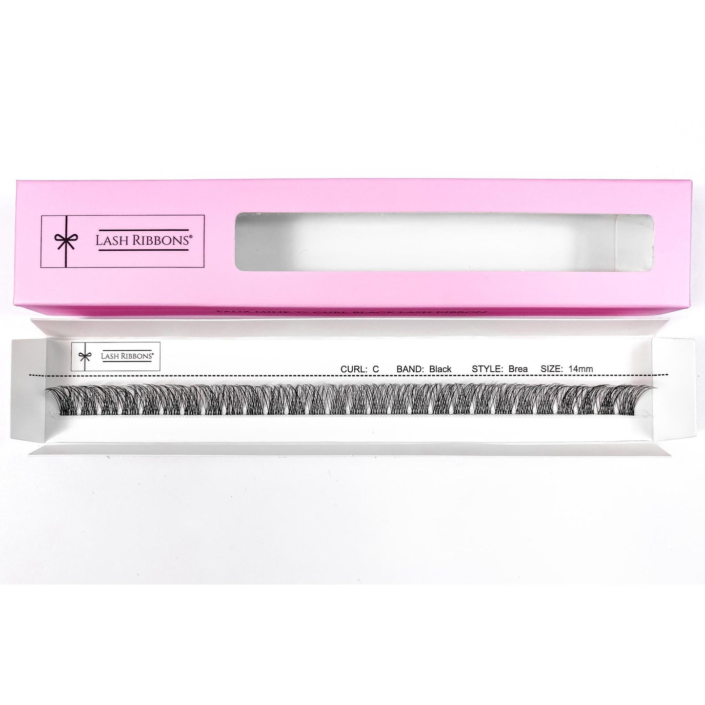 'C' Curl Black Lash Ribbons® Starter Kit (With Ultimate Bond)