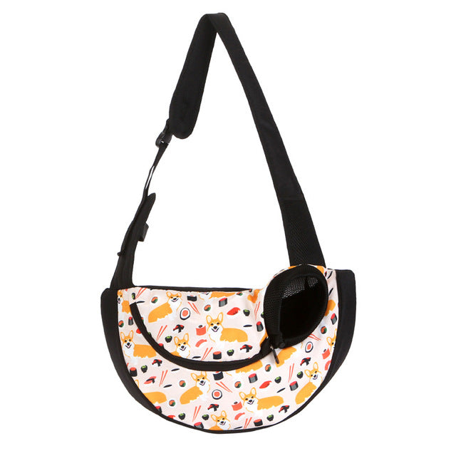 Out and About Comfortably Travel Shoulder Pet Carrier