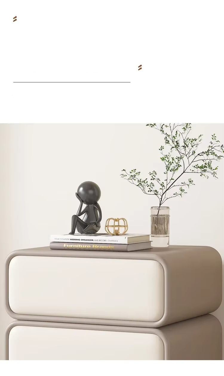 Luxury Creative Large-capacity Bedside Table