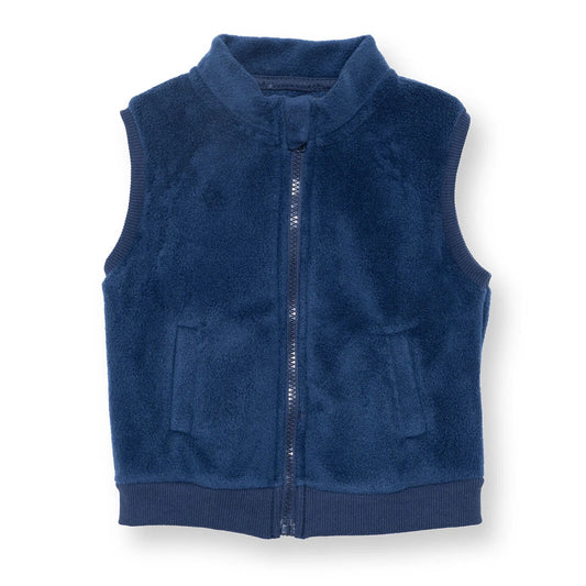 HelloBaby Polar Vest - Navy Blue