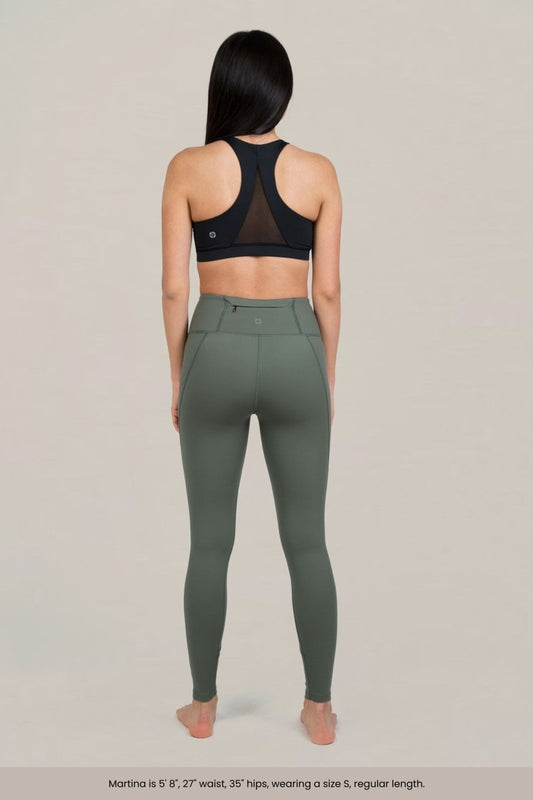 DC-Alana Athletica Restore High Rise Leggings - Sculpting, Soft, & Moisture-Wicking Design