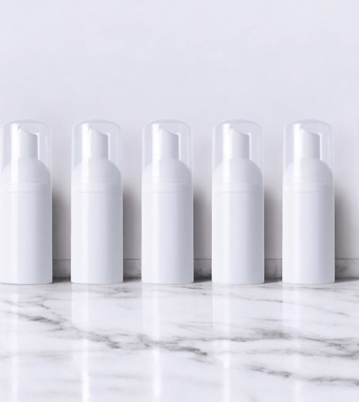 Lash Shampoo Foam Pump Bottles – Pack of 5