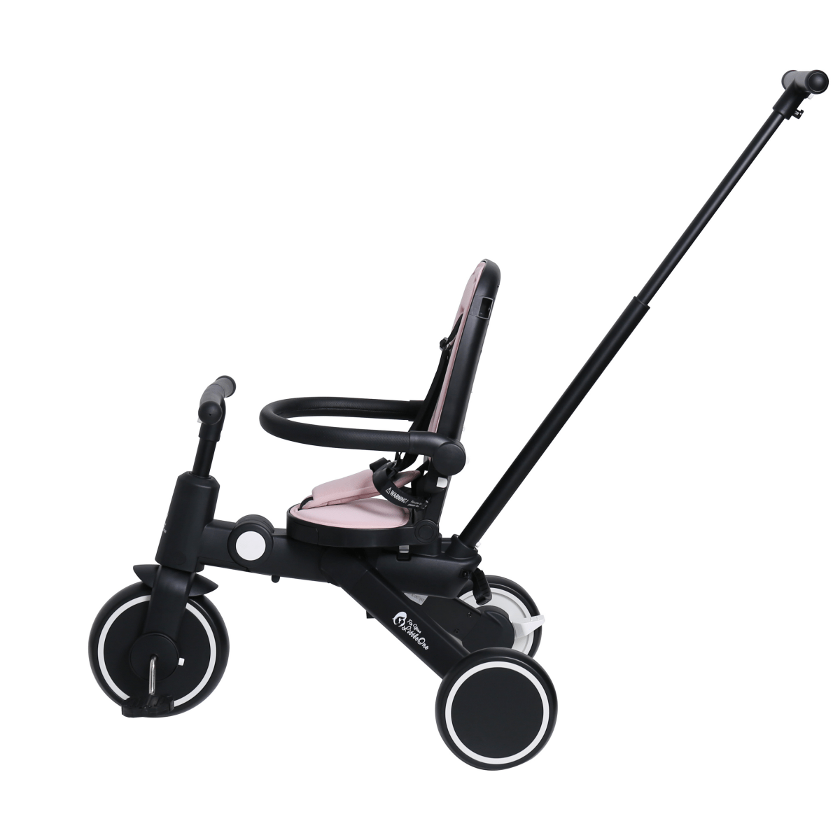 Foryourlittleone Xplor Ultimate 6 in 1 Foldable Trike - Pastel Pink (10m-5y)