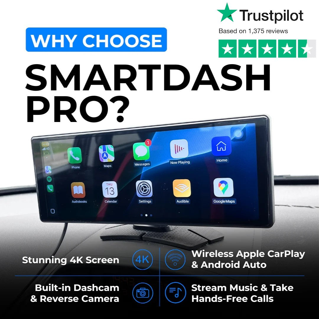 SmartDash™ Pro CarPlay Tablet 2025