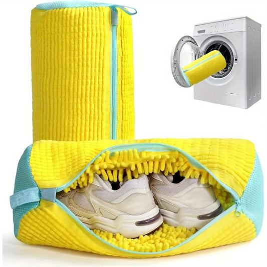 Laundry Shoe Washing Bag – Padded Net Protector for Machine Wash