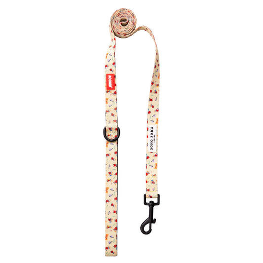 Moomins Yellow Sunrise Dog Lead by Soho Poms