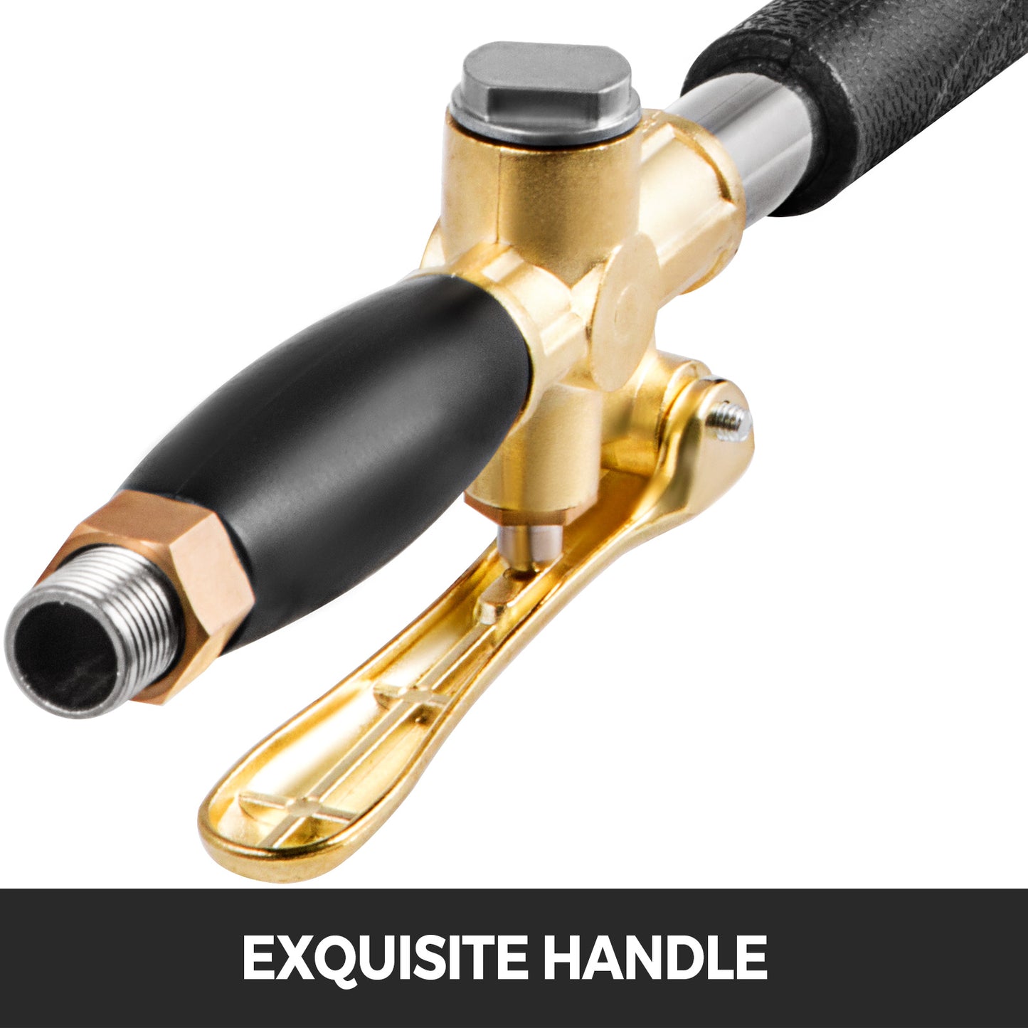 Vevor Spray Gun for Painting Walls Ceilings Cement Mortar Sprayer Plaster Hopper Gun With 4 Jet Hopper Ladle Construction Tool