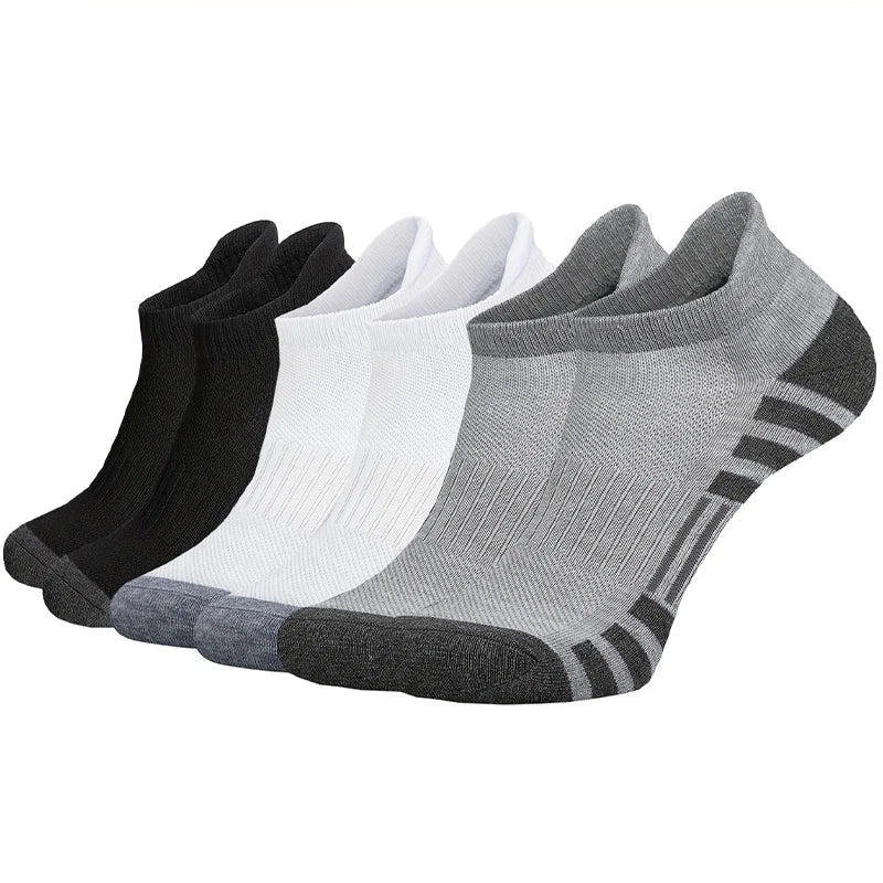 Men’s Gym & Outdoor Socks – 6 or 12 Pairs Soft Grip Crew