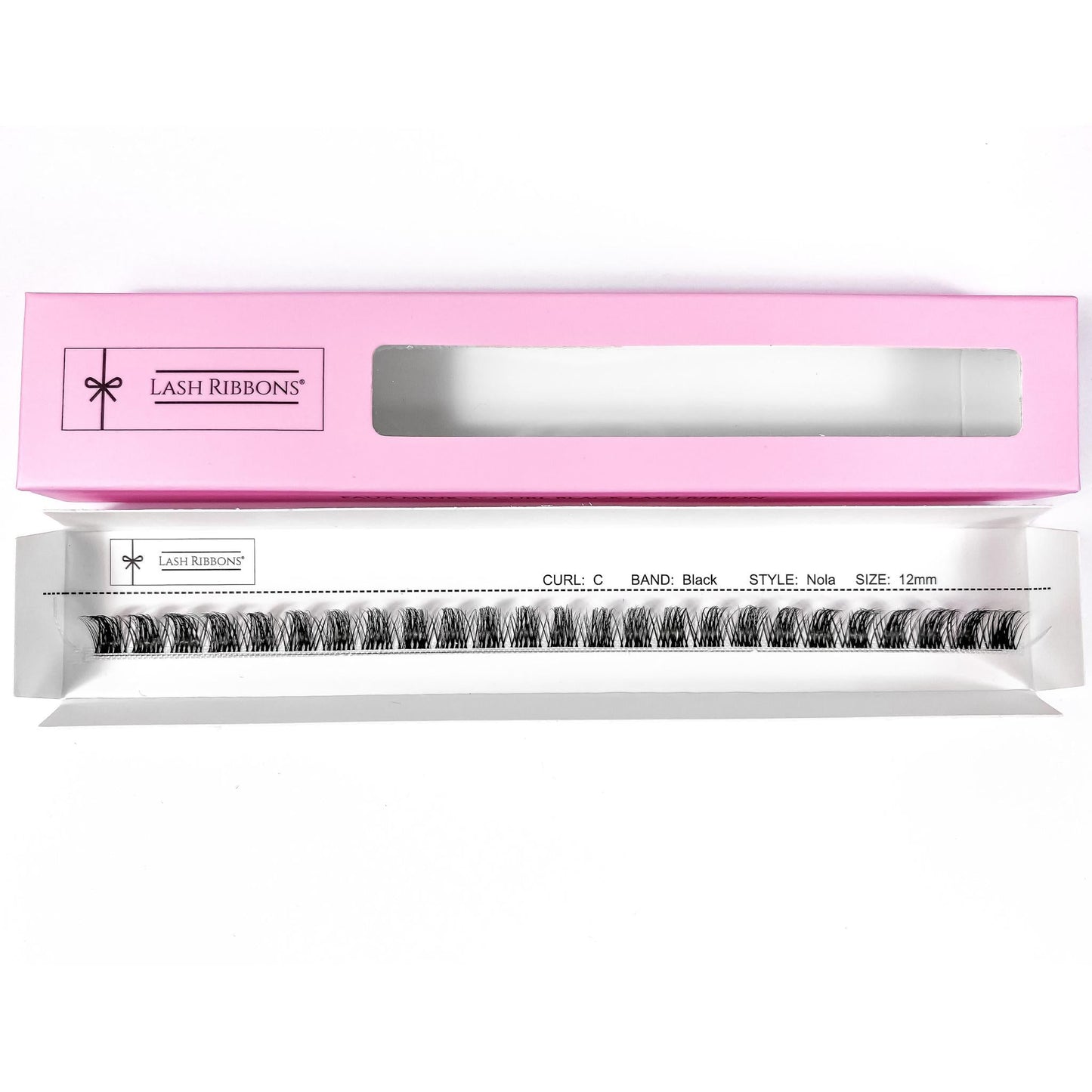 'C' Curl Black Lash Ribbons® Starter Kit (With Ultimate Bond)